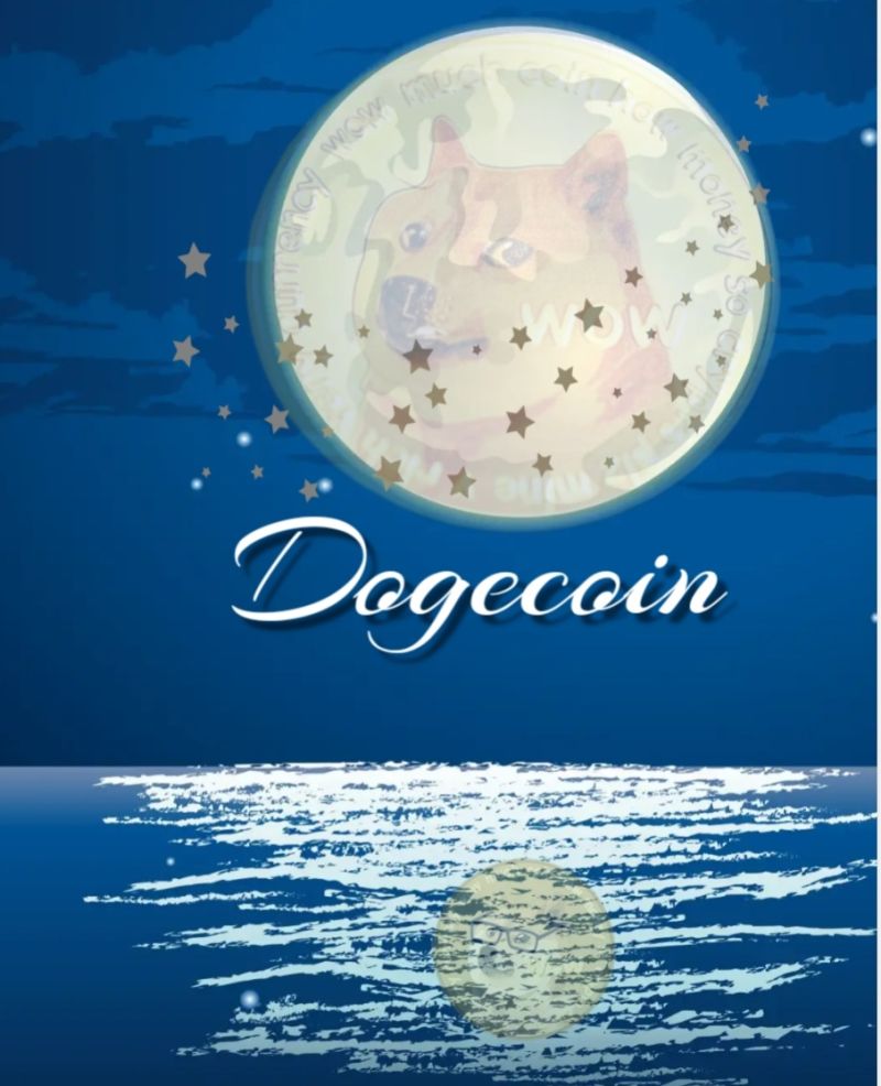 Dogecoin to the moon 