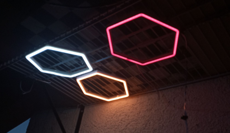 LED-NEON  Hexagon 🔦