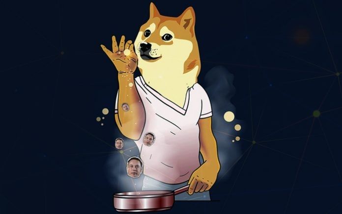 Shibe Salt Bae Dogecoin Meme