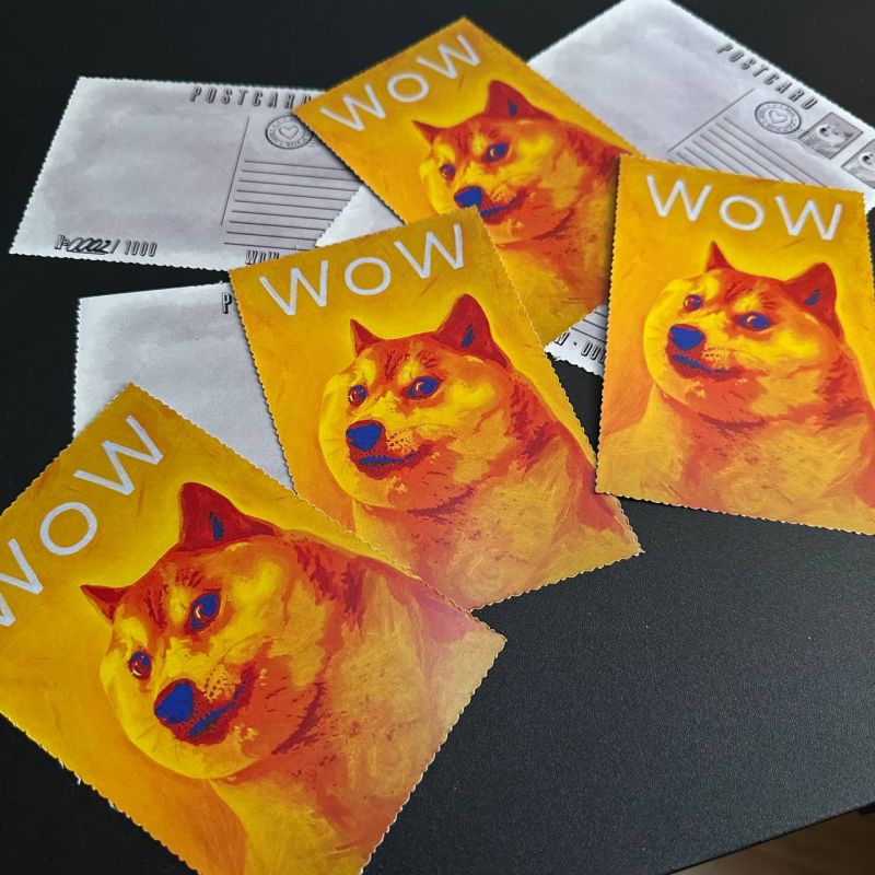 postcard DOGE